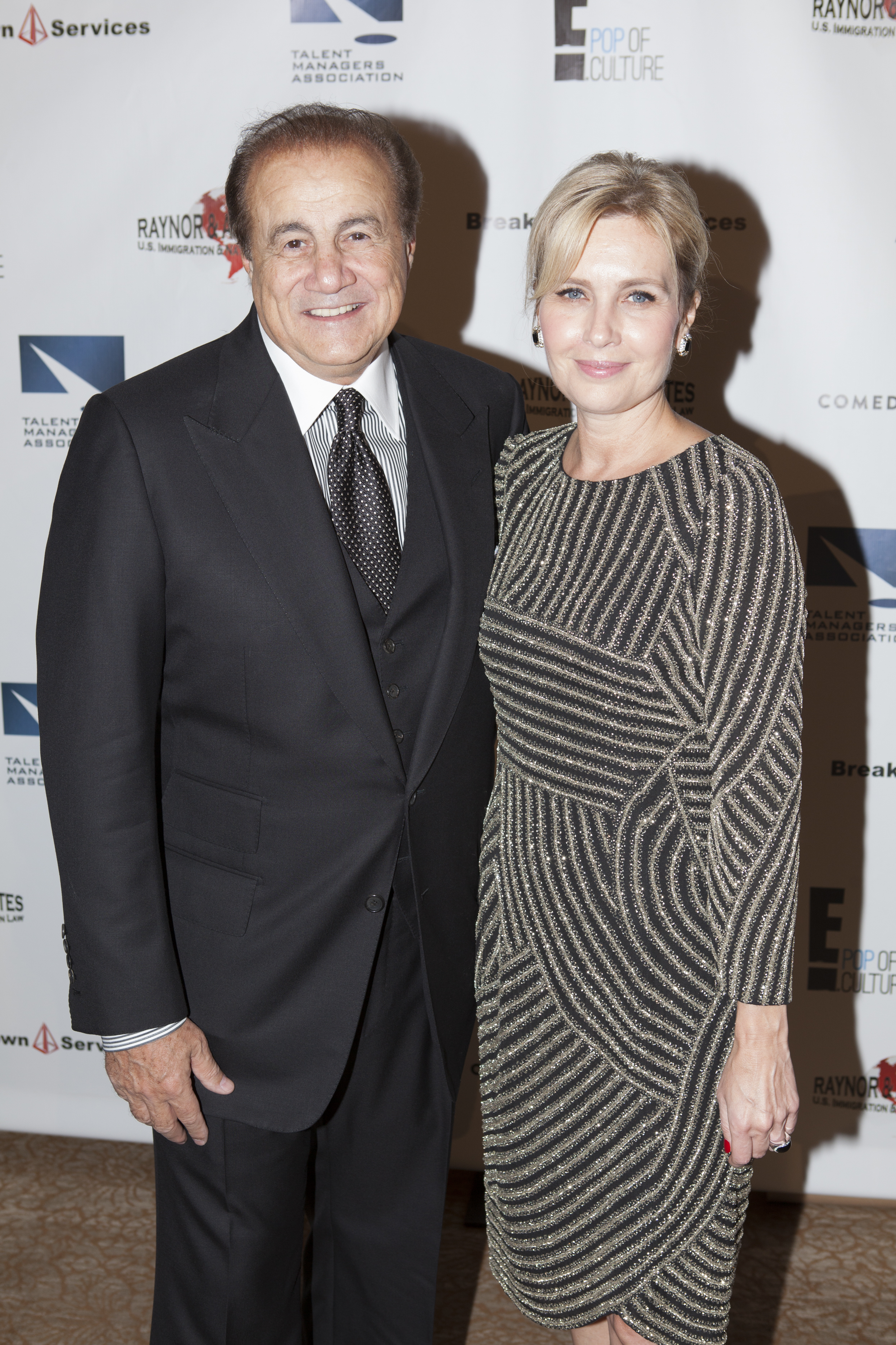 Larry and Kelly Thompson at Heller Awards - TMA Heller Awards - September 19, 2013