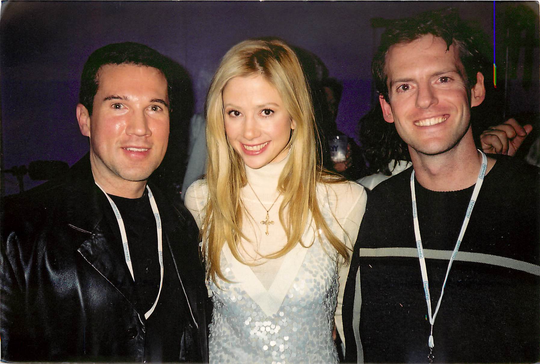 Jack Sojka, Mira Sorvino, John Meadows at Sundance for the film Wisegirls.