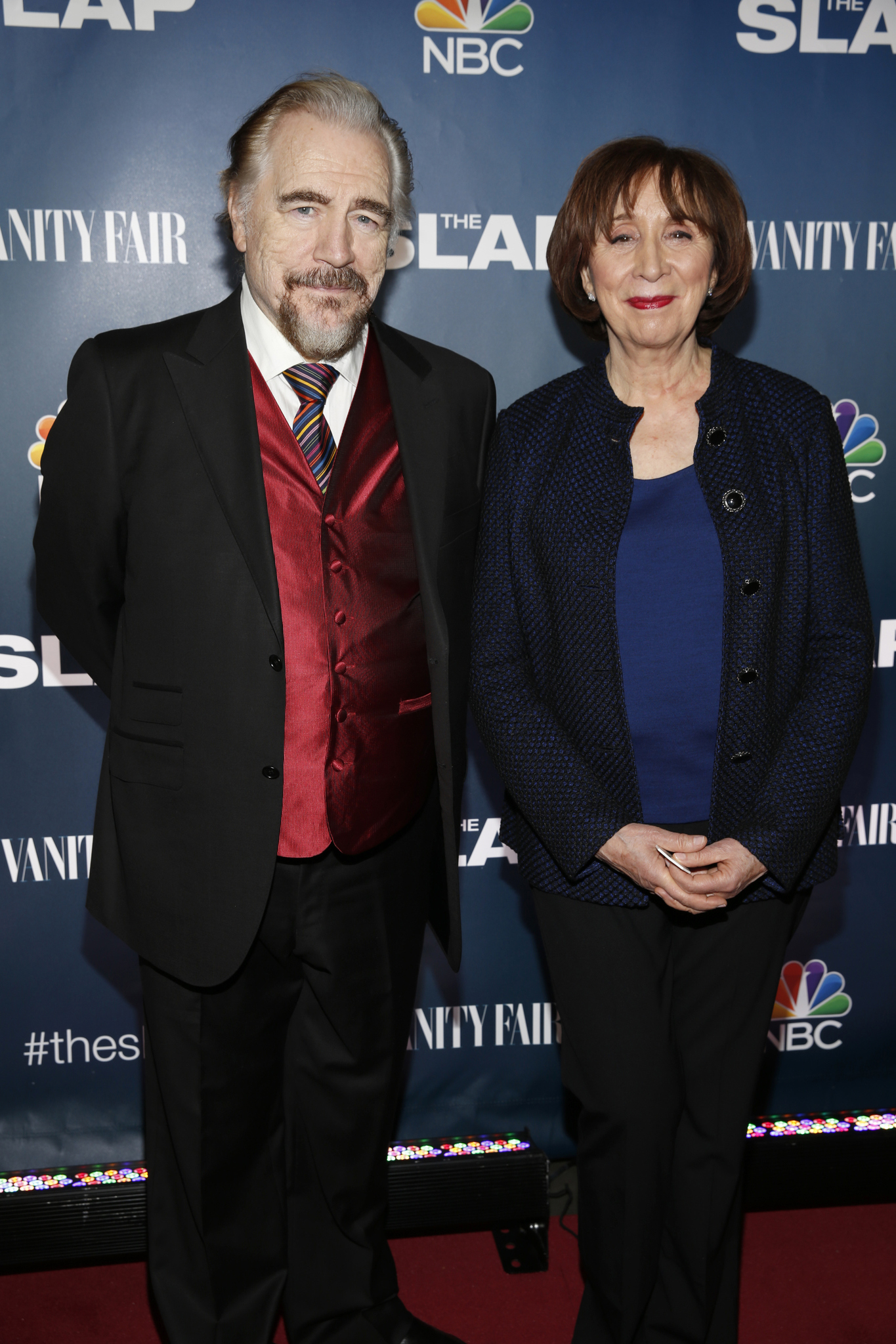 Brian Cox and Maria Tucci at event of The Slap (2015)