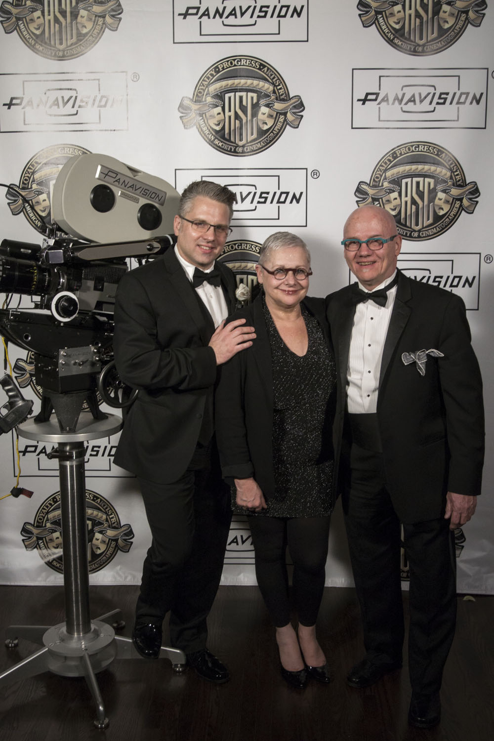 Jeremy with his parents Gillian and David at the 2013 ASC Awards