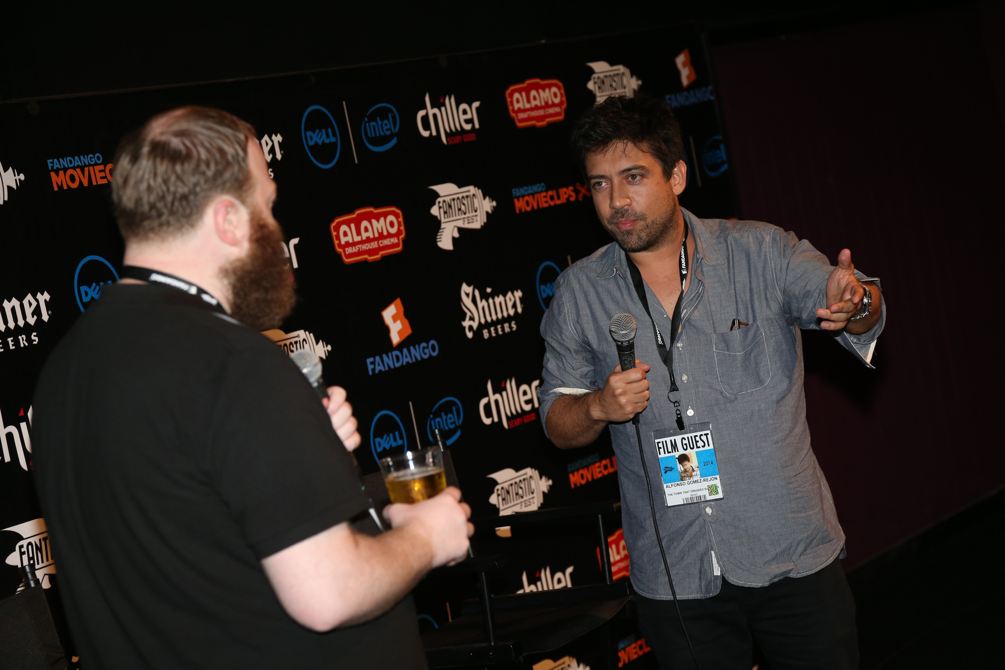 Alfonso Gomez-Rejon at event of The Town That Dreaded Sundown (2014)