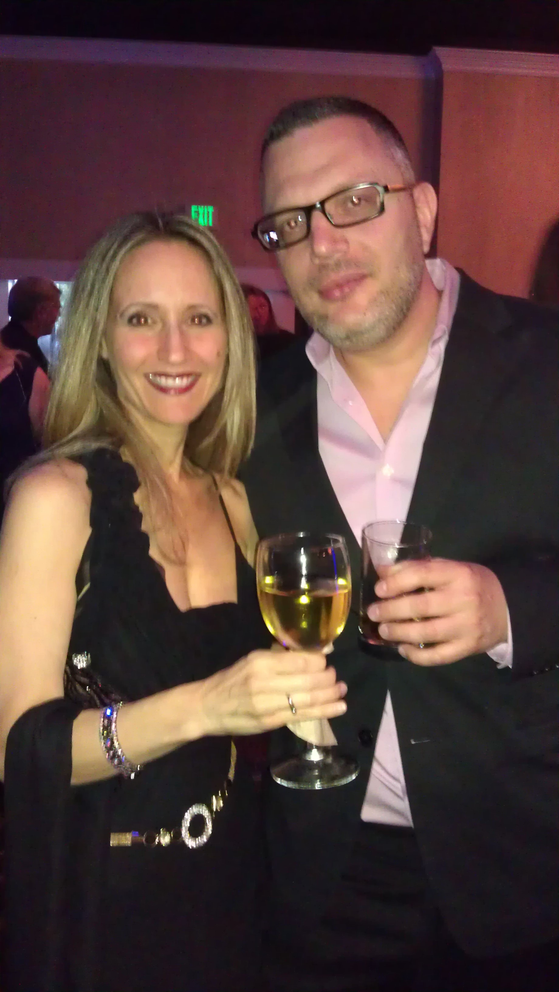 with Lior Rozner at the 2012 ASCAP dinner