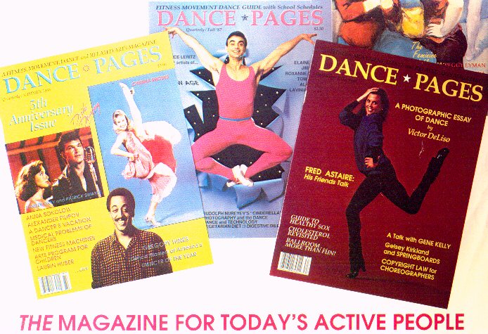 Dance Pages Magazine Fifth Anniversary Celebration of Film & Broadway dance stars Jennifer Grey, Patrick Swayze, Gregory Hines, Cynthia Rhodes, Lawrence Leritz, and Ann Reinking