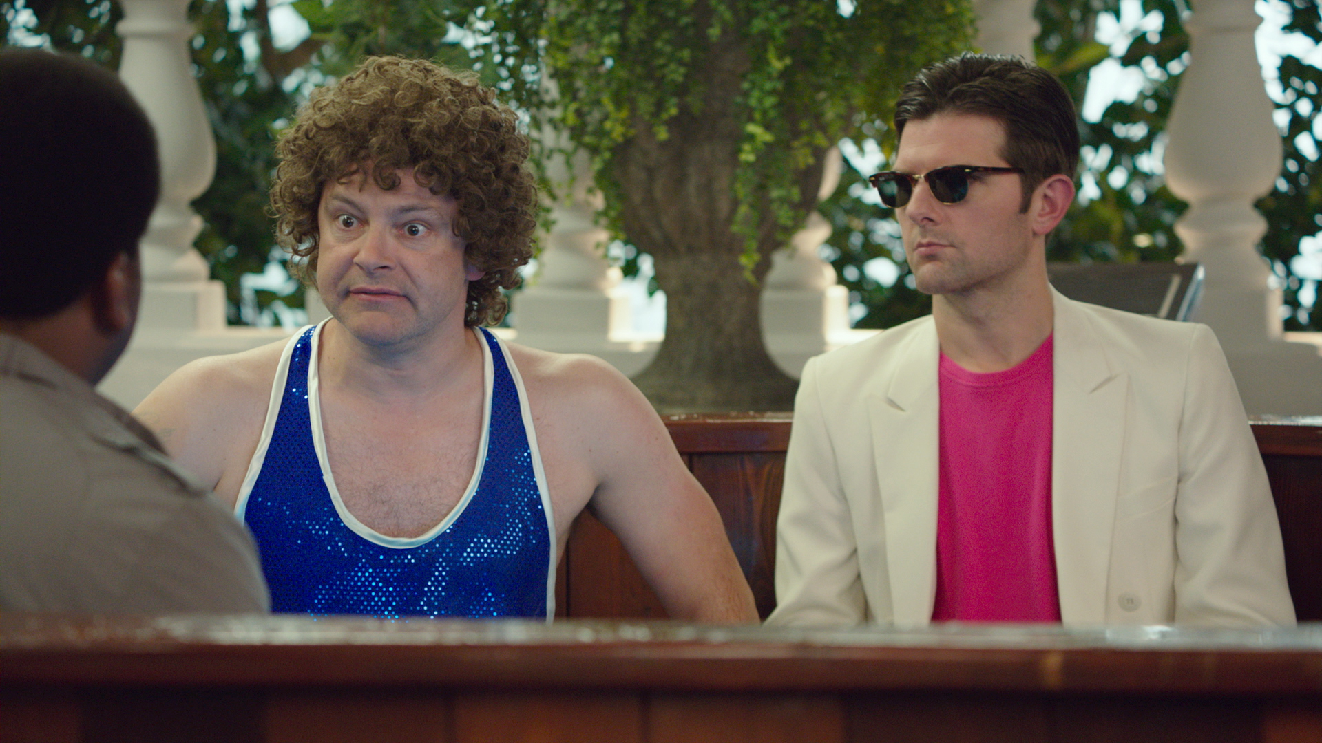 Still of Adam Scott and Rob Corddry in Hot Tub Time Machine 2 (2015)