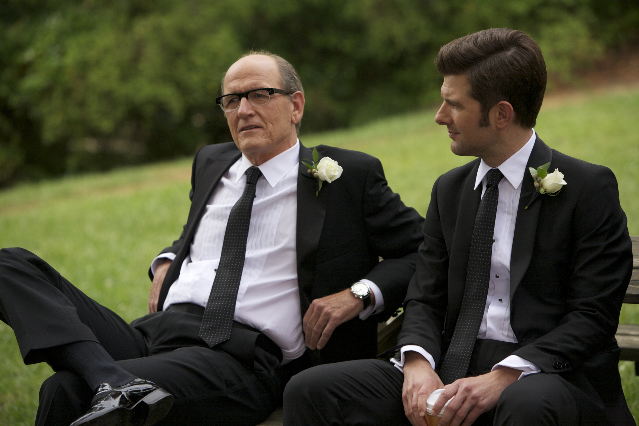 Still of Adam Scott and Richard Jenkins in A.C.O.D. (2013)