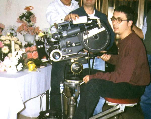 Elio Quiroga shooting FOTOS, 1996