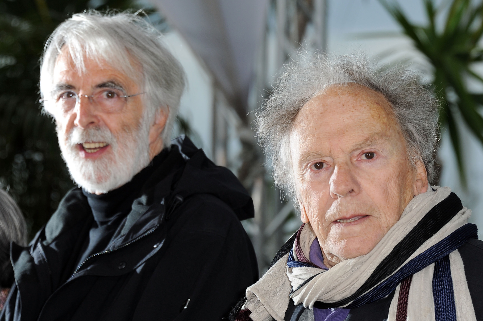 Jean-Louis Trintignant and Michael Haneke at event of Amour (2012)