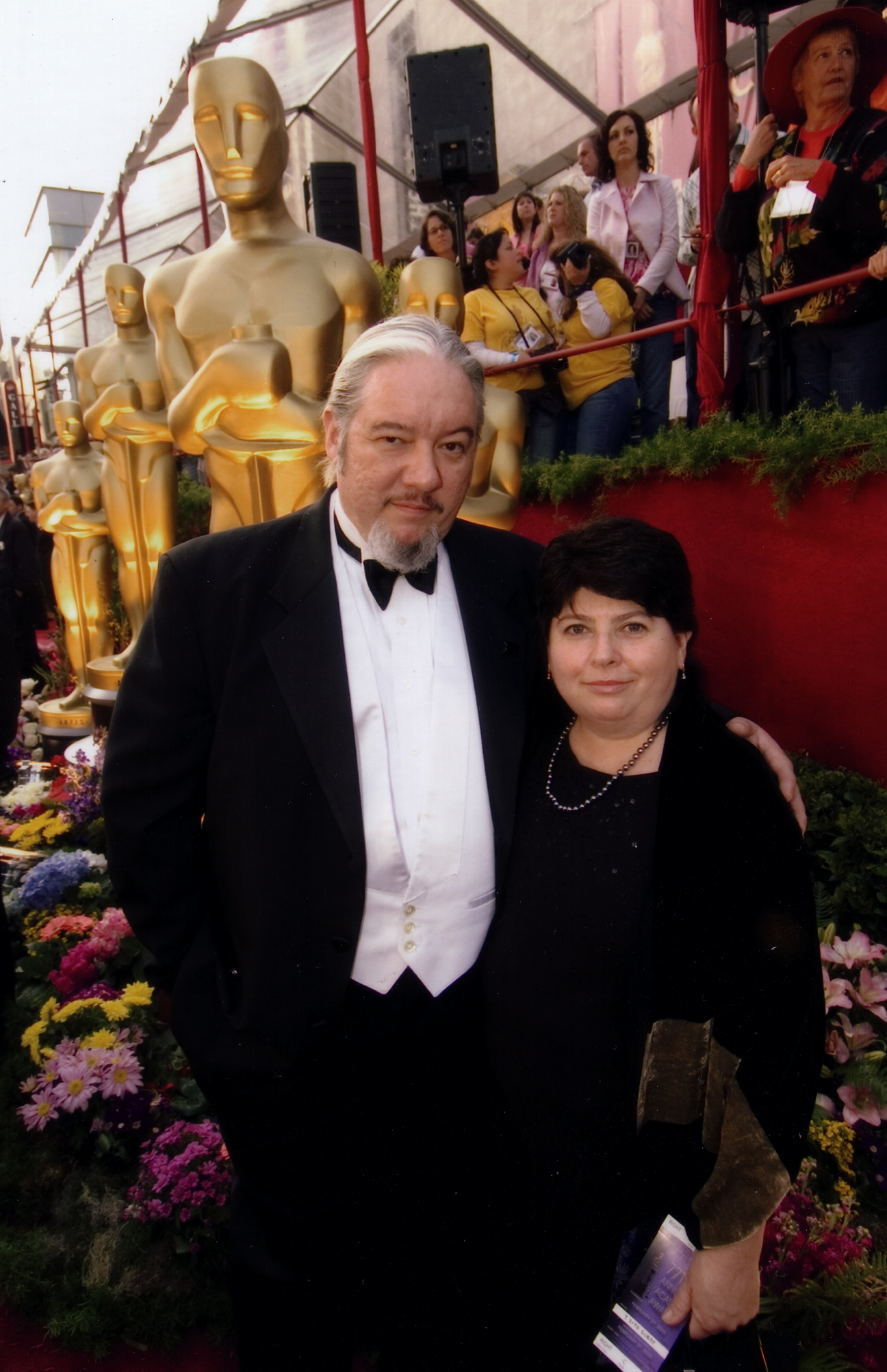 Tom and wife Pat at the Oscars, 2007