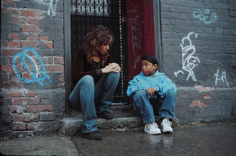 Still of Jessica Alba and Zachary Williams in Honey (2003)