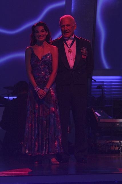 Still of Buzz Aldrin and Ashly DelGrosso in Dancing with the Stars (2005)
