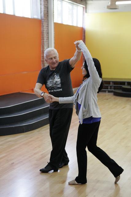 Still of Buzz Aldrin and Ashly DelGrosso in Dancing with the Stars: Round One: Part 1 (2010)