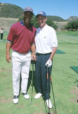 Wayne Gretzky and Marcus Allen