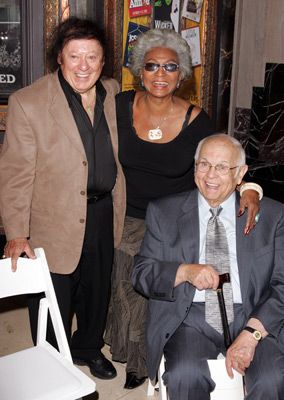 Marty Allen, Johnny Grant and Nichelle Nichols