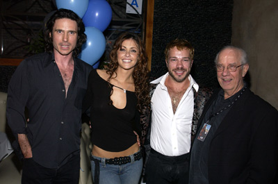 Ian Abercrombie, Summer Altice, Domiziano Arcangeli and Shane Brolly at event of ChromiumBlue.com (2002)