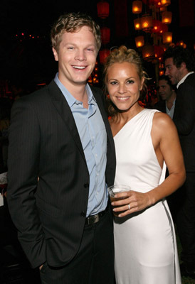 Maria Bello and Luke Ford at event of The Mummy: Tomb of the Dragon Emperor (2008)