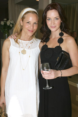 Maria Bello and Emily Blunt