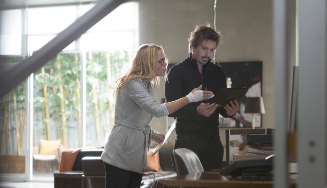Still of Maria Bello and Isabella Vosmikova in Touch: Reunions (2013)