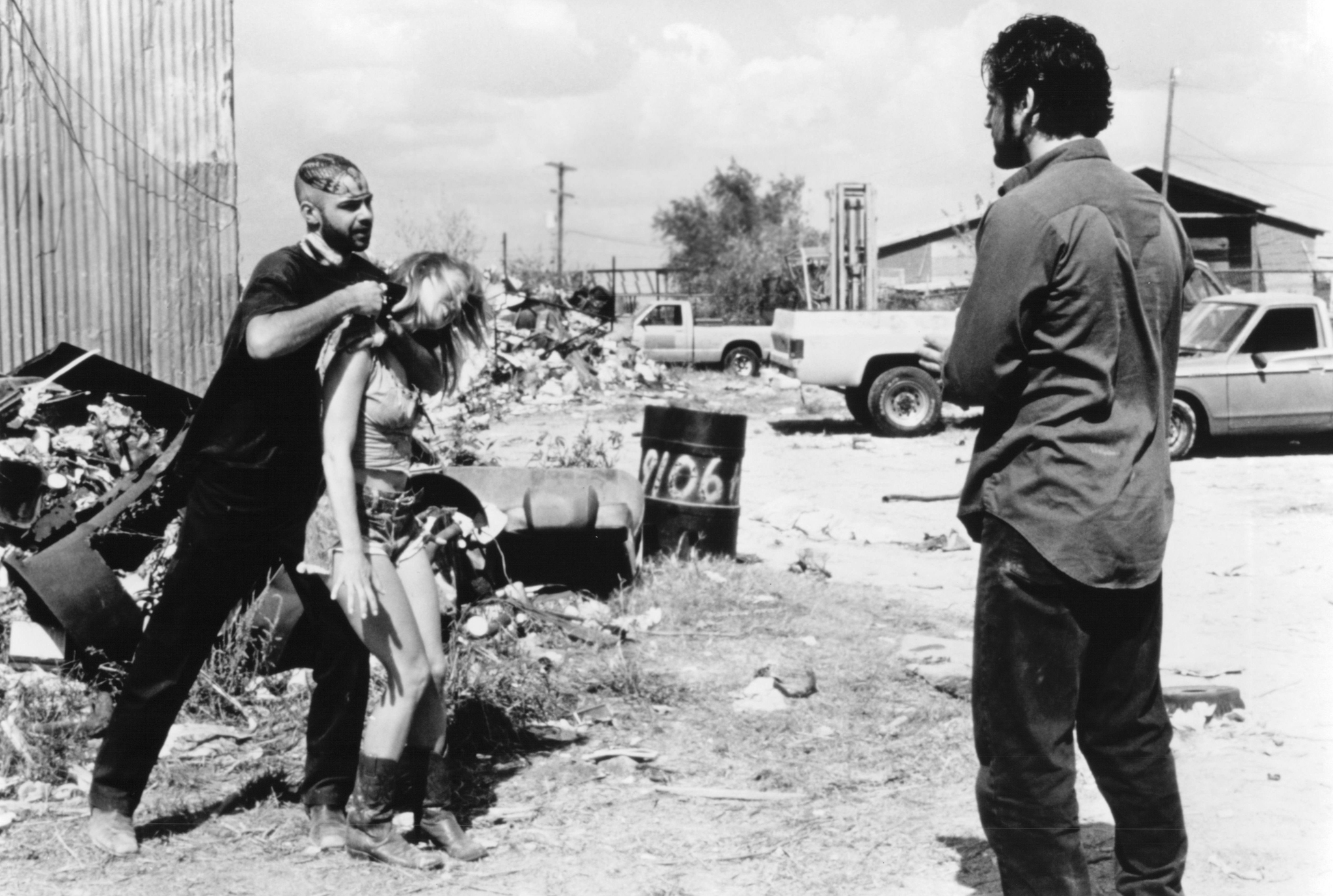 Still of Renée Zellweger, Gil Bellows and Rory Cochrane in Love and a .45 (1994)