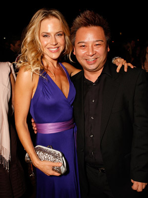 Julie Benz and Rex Lee