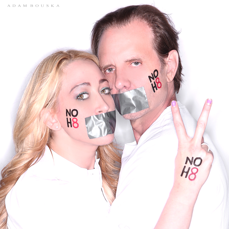 @NOH8Campaign by @AdamBouska @BlancBiehnFilms @jenniferblancb @MichaelBiehn @HITWRemake