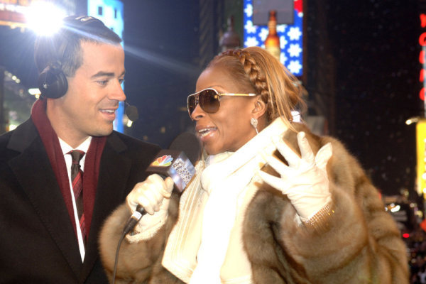 Still of Mary J. Blige and Carson Daly in NBC's New Year's Eve with Carson Daly (2012)