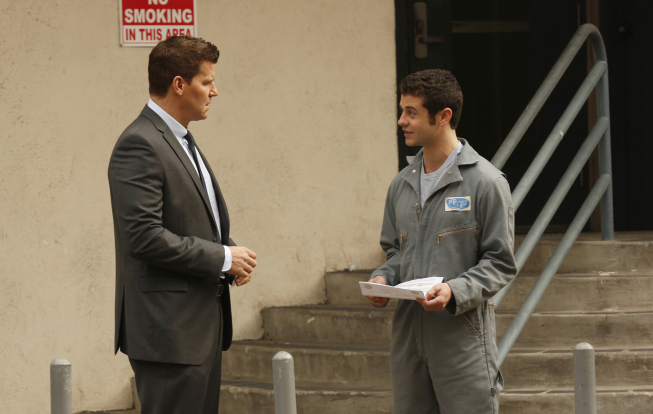 Still of David Boreanaz and Nick Thurston in Kaulai (2005)