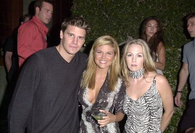 Jennie Garth, David Boreanaz and Tiffani Thiessen