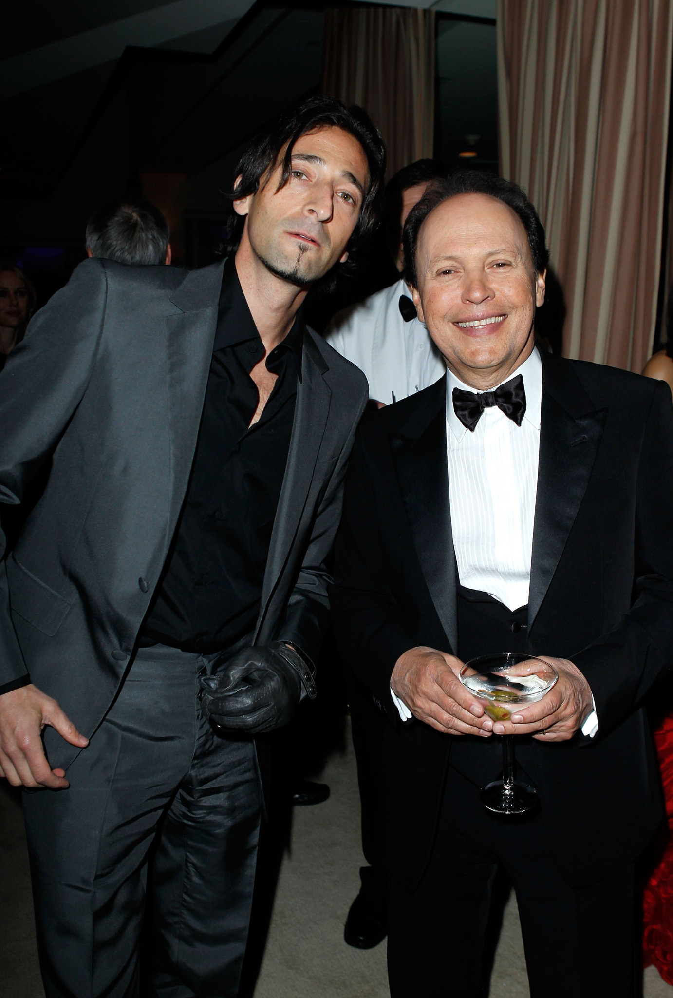 Billy Crystal and Adrien Brody