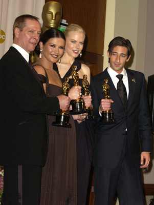 Nicole Kidman, Catherine Zeta-Jones, Adrien Brody and Chris Cooper