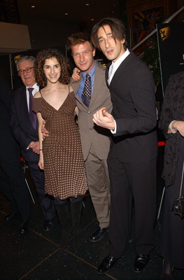 Adrien Brody, Gene Gutowski, Thomas Kretschmann and Jessica Kate Meyer at event of Pianistas (2002)