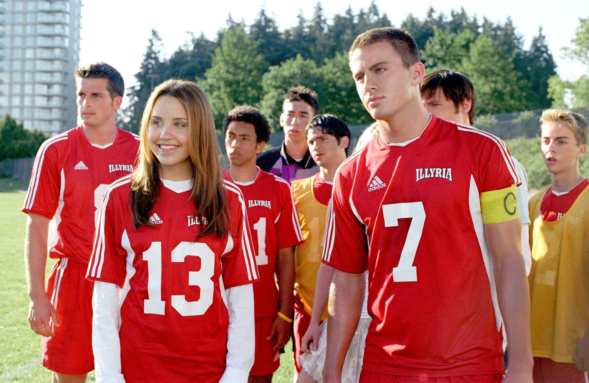 Still of Amanda Bynes and Channing Tatum in She's the Man (2006)
