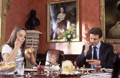 Still of Colin Firth and Amanda Bynes in What a Girl Wants (2003)