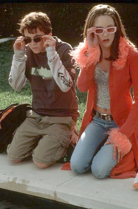 Still of Amanda Bynes and Frankie Muniz in Big Fat Liar (2002)