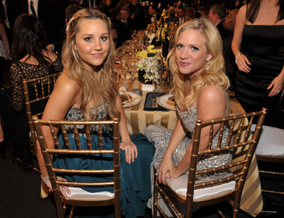 Amanda Bynes and Brittany Snow at event of 14th Annual Screen Actors Guild Awards (2008)