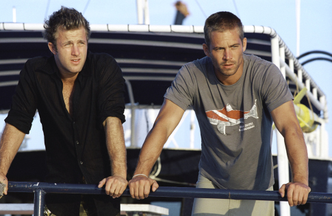 Still of Scott Caan and Paul Walker in Into the Blue (2005)