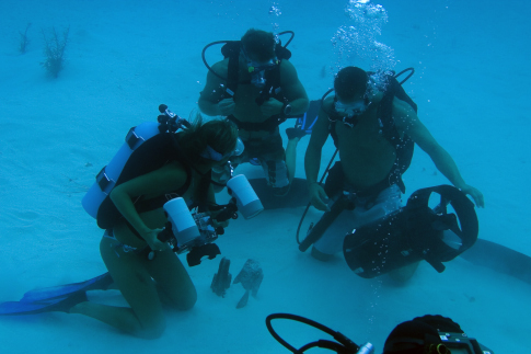 Still of Jessica Alba and Scott Caan in Into the Blue (2005)