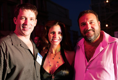 Charisma Carpenter, Joel Silver and Rob Thomas