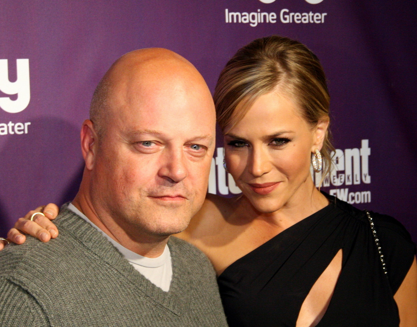 Julie Benz and Michael Chiklis