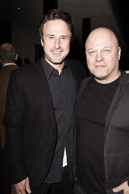 David Arquette and Michael Chiklis