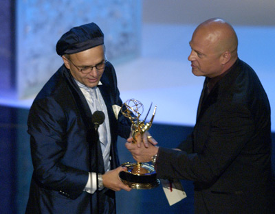 Joe Pantoliano and Michael Chiklis