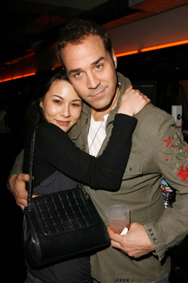 China Chow and Jeremy Piven