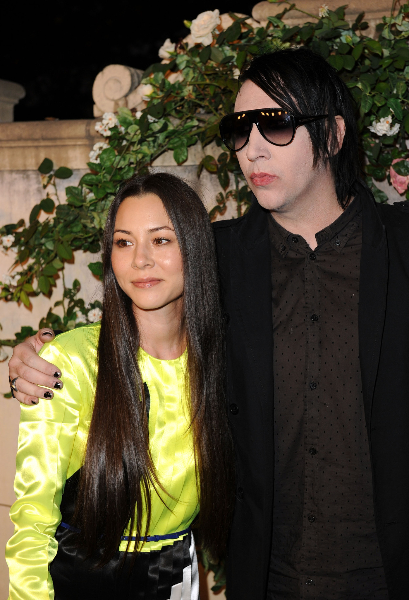 Marilyn Manson and China Chow at event of Muta (2011)