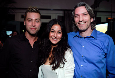 Lance Bass and Emmanuelle Chriqui