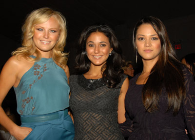 Emmanuelle Chriqui, Malin Akerman and Paula Garcés