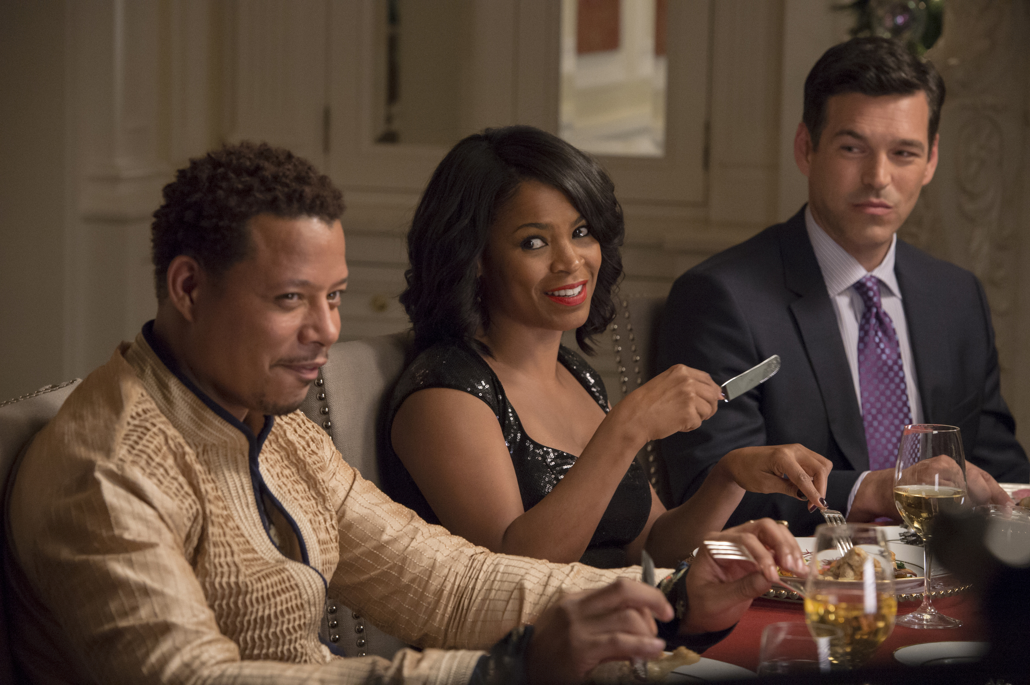 Still of Nia Long, Eddie Cibrian and Terrence Howard in The Best Man Holiday (2013)