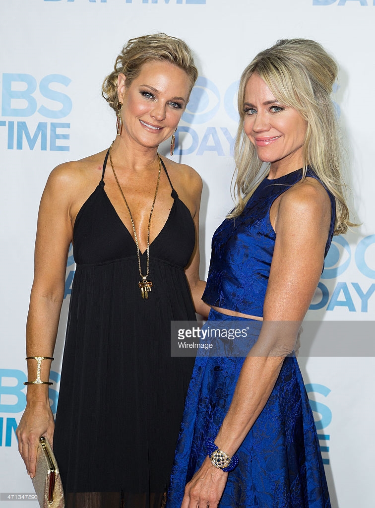 Sharon Case and Tamara Clatterbuck at Daytime Emmys
