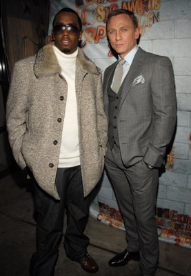 Sean Combs and Daniel Craig