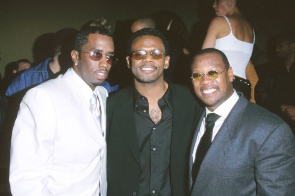 Sean Combs and Andre Harrell