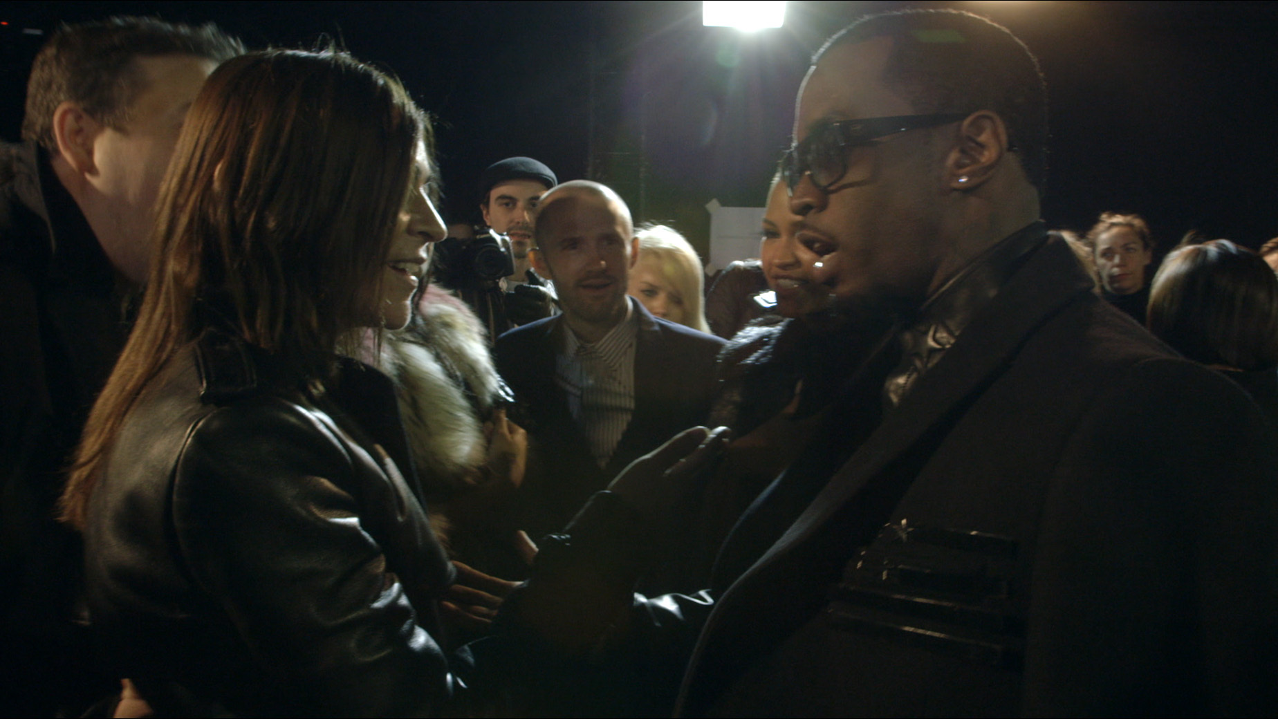 Still of Sean Combs and Carine Roitfeld in Mademoiselle C (2013)