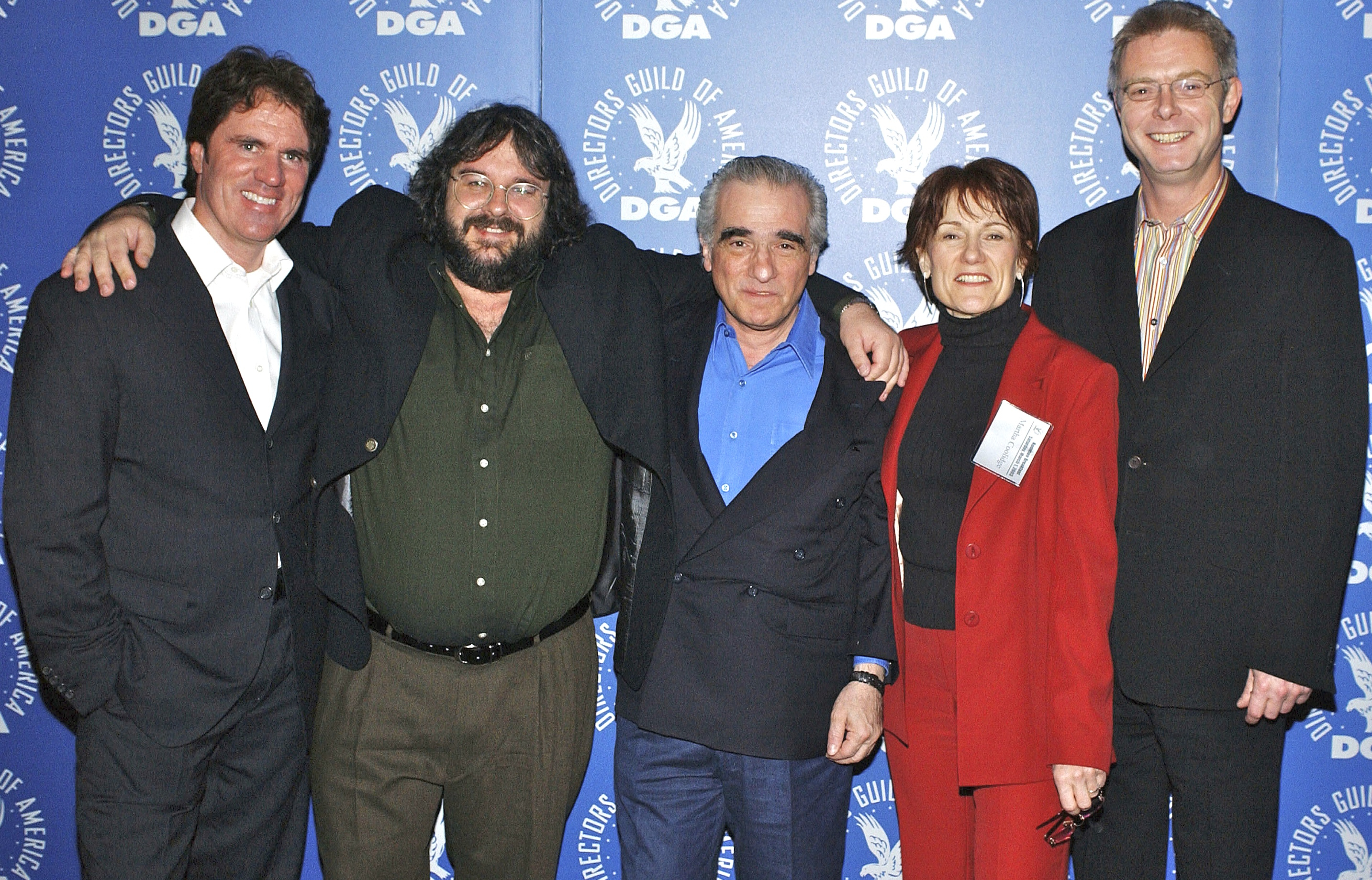 DGA Feature Director Nominees, Rob Marshall, Peter Jackson, Martin Scorcese, Martha Coolidge